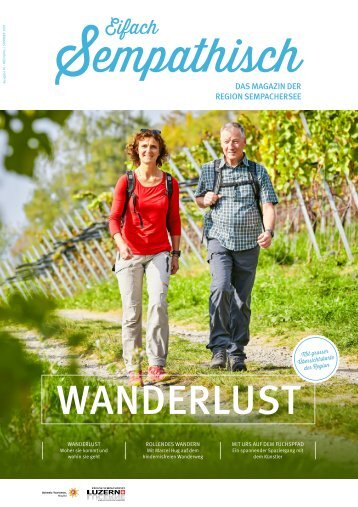 Eifach Sempathisch – Das Magazin der Region Sempachersee