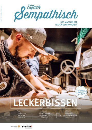 Eifach Sempathisch – Das Magazin der Region Sempachersee