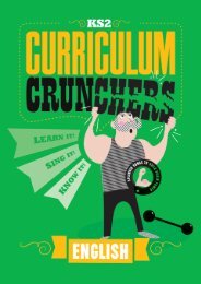 curriculum crunchers ENGLISH