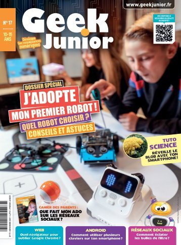 Geek Junior N°17 - novembre 2021 - extrait