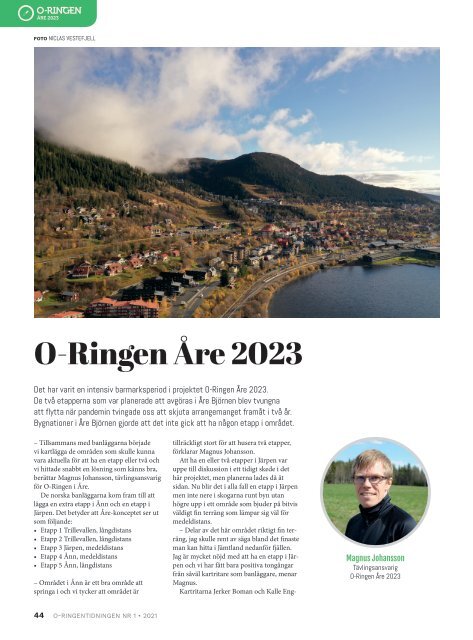 O-Ringentidningen nummer 1 - 2021