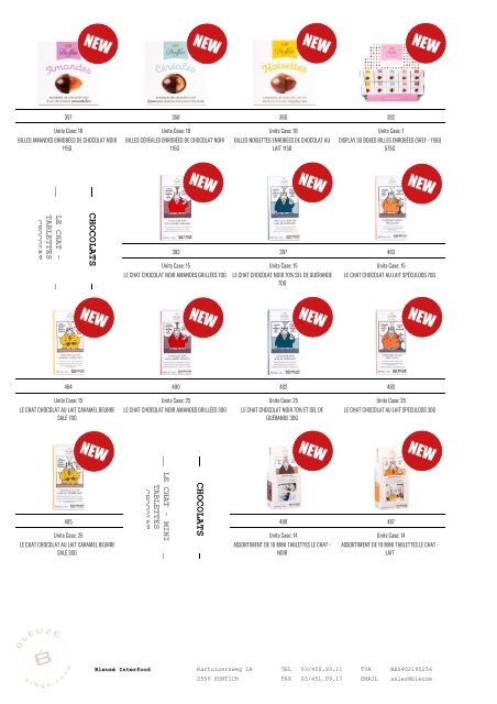 Catalogue fin d'année Bleuzé 2021