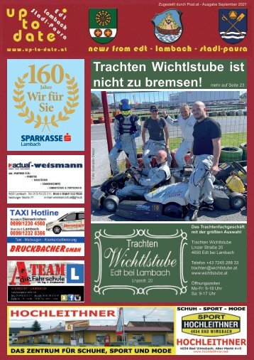 "news from edt - lambach - stadl-paura" September  2021