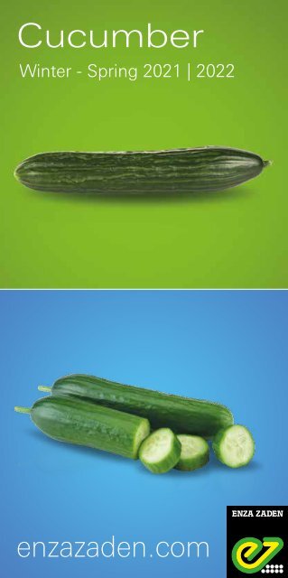 Cucumber Scandinavia Winter Spring 2021-2022