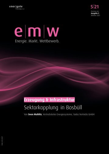 YADOS Fachartikel Sektorkopplung in Bosbüll | emw Ausgabe 5/21