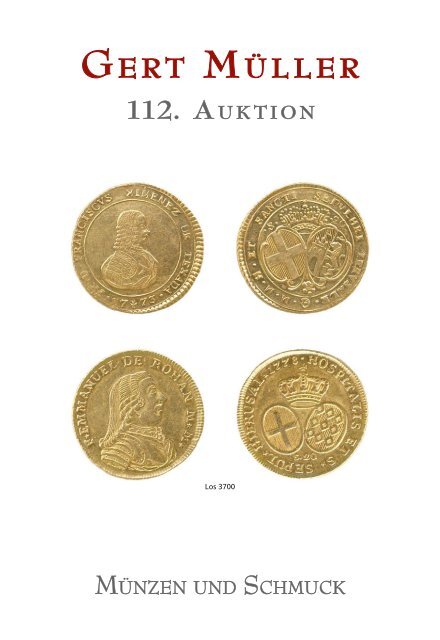 112. Auktion - Münzen