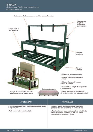 ESTRUTURA ERACK - RAC BRASIL