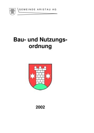 Bau- und Nutzungsordnung - Aristau