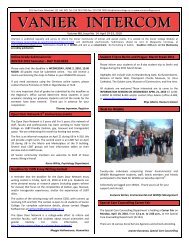 Annual Report Vanier College