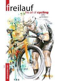 freilauf - the art of cycling — JETZT bestellen!