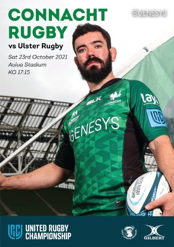 Connacht vs Ulster Digital Match Programme