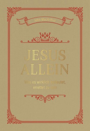 Jesus allein