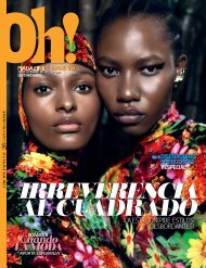 Oh Magazine octubre 2021 portada Irreverencia al cuadrado