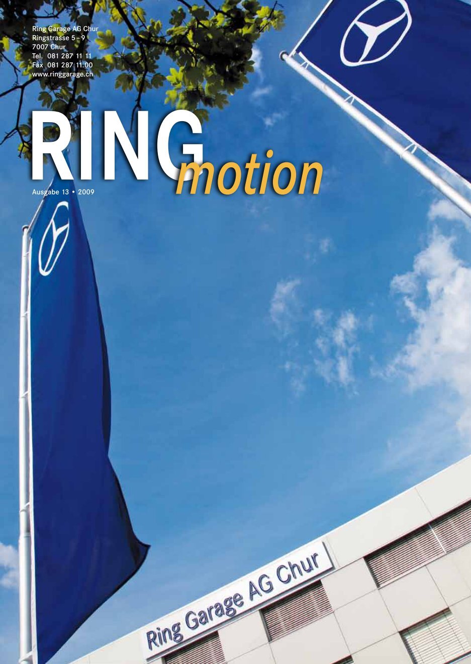 4 free Magazines from RINGGARAGE.MERCEDES.BENZ.CH