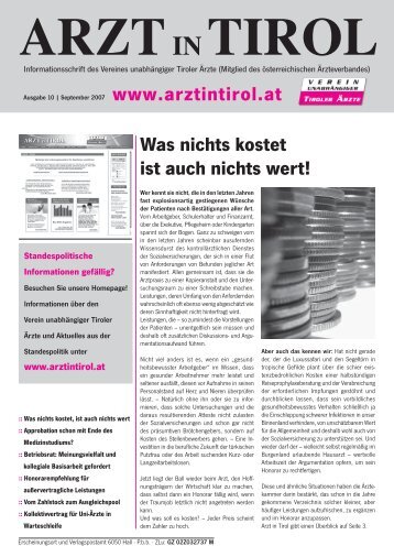 Ausgabe 10, September 2007