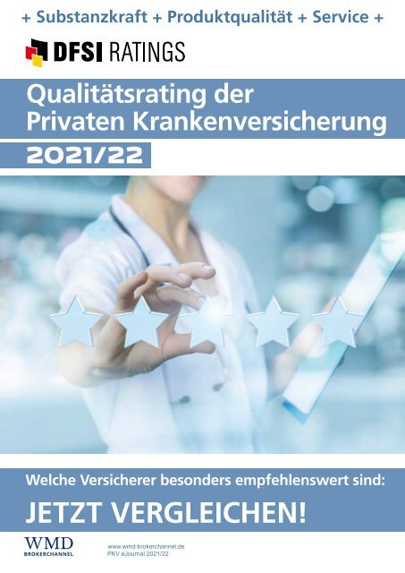 DFSI Ratings - Qualitätsrating der Privaten Krankenversicherung 2021/22