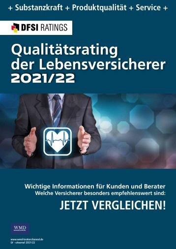 DFSI Ratings - Qualitätsrating der Lebensversicherer 2021/22