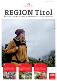 Region Tirol – Ausgabe Oktober 2021