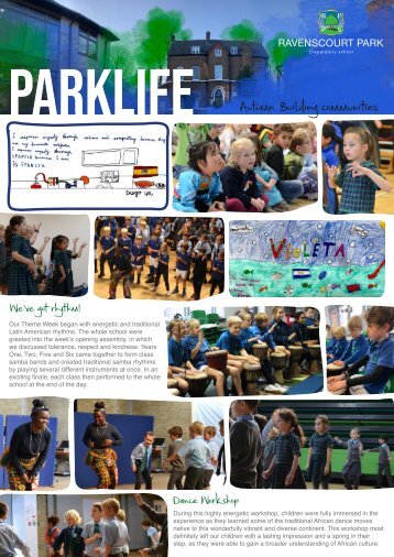 RPPS PARKLIFE Autumn Building Communities