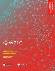W21C Research and Innovation Centre | Annual Report 2020 - 2021