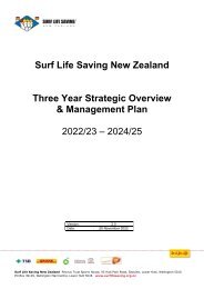SLSNZ Strategy - 2021-22 Three year summary