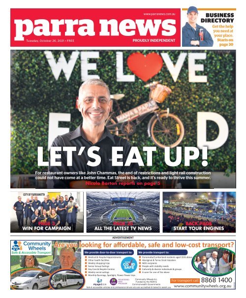 Parra News 26 October 2021