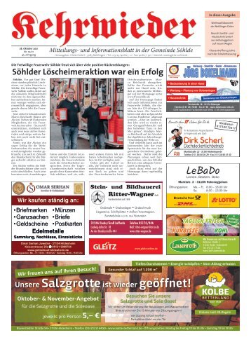 Kehrwieder Söhlde 28.10.21