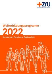 ZfU Weiterbildungen 2022