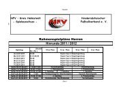 Spielausschuss - Fußballverband e. V. - NFV Kreis Helmstedt