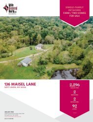 136 Maisel Lane Marketing Flyer