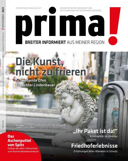Prima Magazin - Ausgabe November 2021