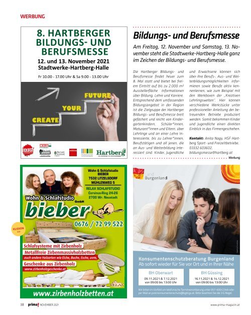 Prima Magazin - Ausgabe November 2021