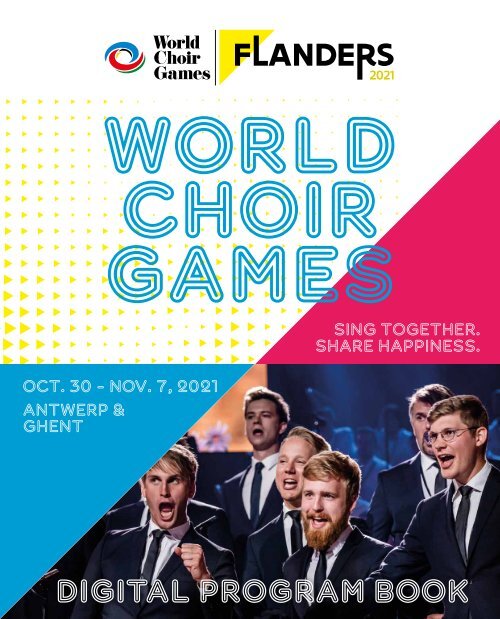 World Choir Games Flanders 2021 - Program Book