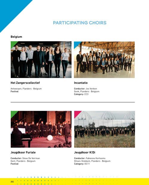 World Choir Games Flanders 2021 - Program Book