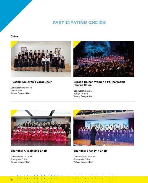 World Choir Games Flanders 2021 - Program Book