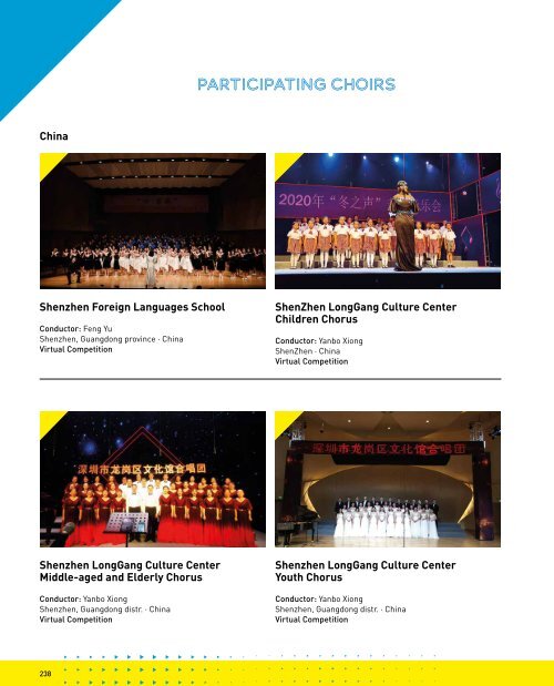 World Choir Games Flanders 2021 - Program Book