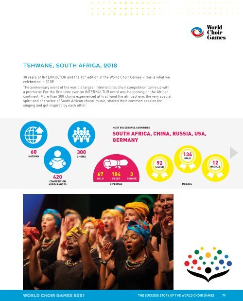 World Choir Games Flanders 2021 - Program Book