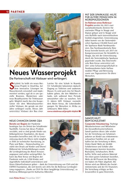 Mein Rotes Kreuz 04/2021 - Ausgabe Niederösterreich