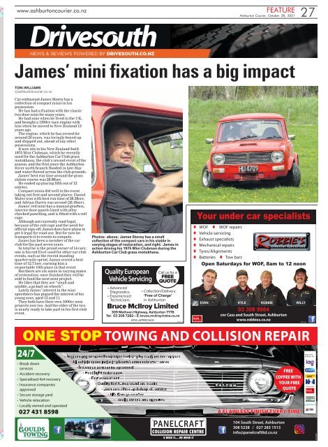 Ashburton Courier: October 28, 2021