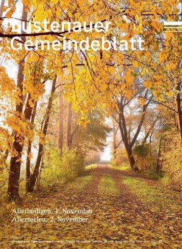 Lustenauer Gemeindeblatt Nr. 43 | Freitag 28. Oktober 2021