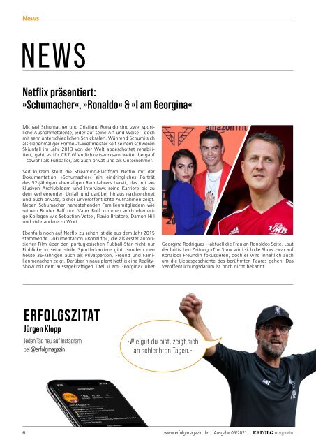 Erfolg Magazin Ausgabe 06-2021