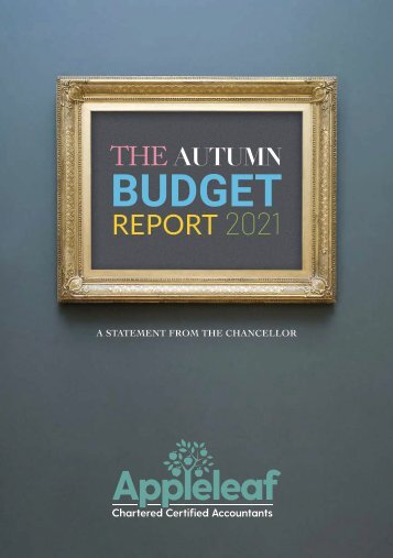 Appleleaf Accountancy Autumn Budget Document