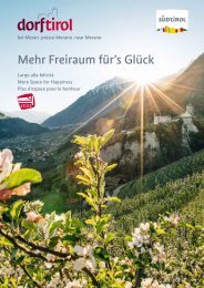 Hotelführer Dorf Tirol 2022