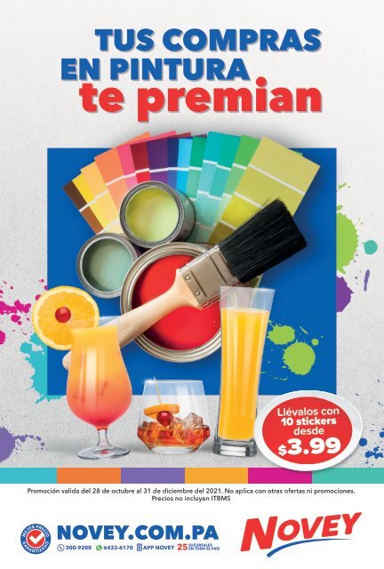 TUS COMPRAS EN PINTURA TE PREMIAN