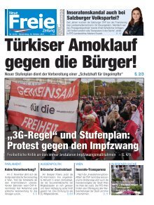 Türkiser Amoklauf gegen die Bürger