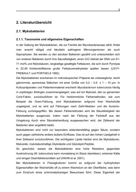 Untersuchungen zum Argininstoffwechsel bei Mycobacterium bovis ...