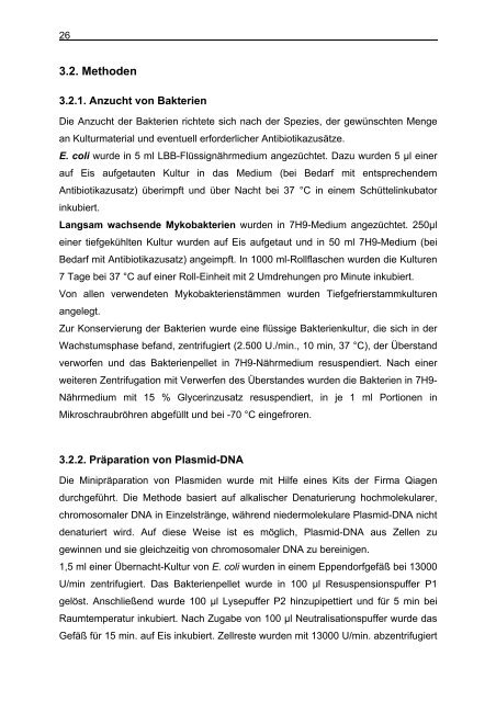 Untersuchungen zum Argininstoffwechsel bei Mycobacterium bovis ...