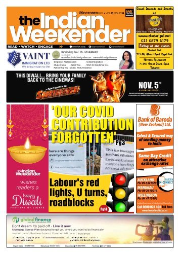 The Indian Weekender, 29 October 2021
