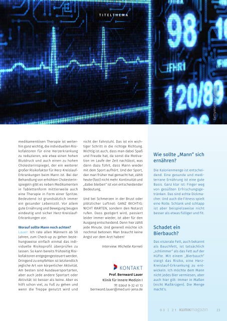 UKJ-Klinikmagazin 3/2021