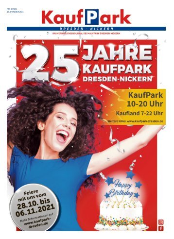 25-jahre Kaufpark Dresden Nickern - Centerzeitung 2021